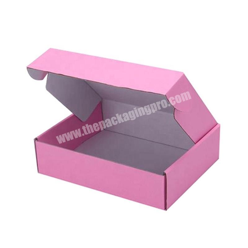 Custom Corrugated Gift Box For Garment And Shoe Storage Paper Packaging Boxes