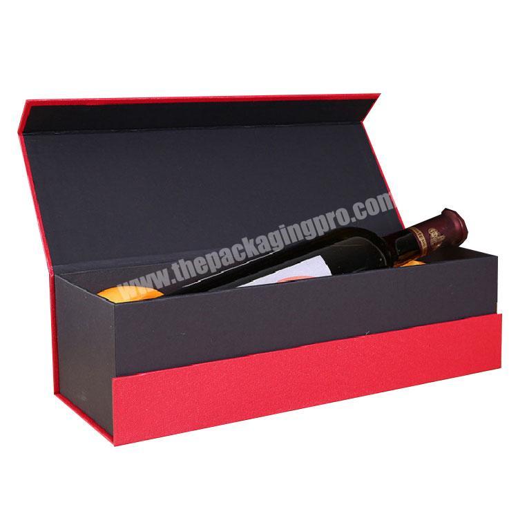 wholesale Single Luxury Wine Glass Bottle  Set Gift Box with high quality