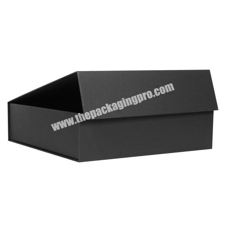 Book folding box custom creative flip magnetic ribbon perfume gift special folding gift box custom logo