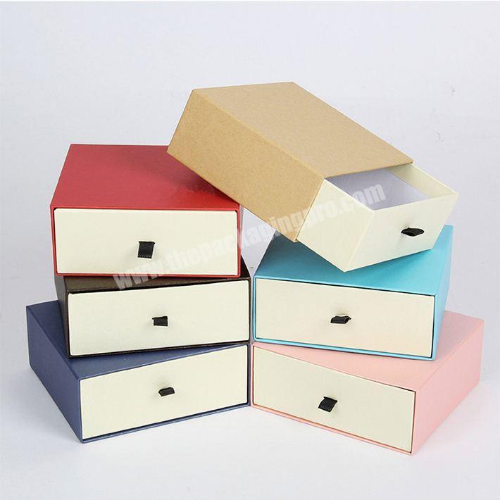 2018 Top Grade Quality Accept Customized Design Sliding Drawer Box with Pull-out Drawer