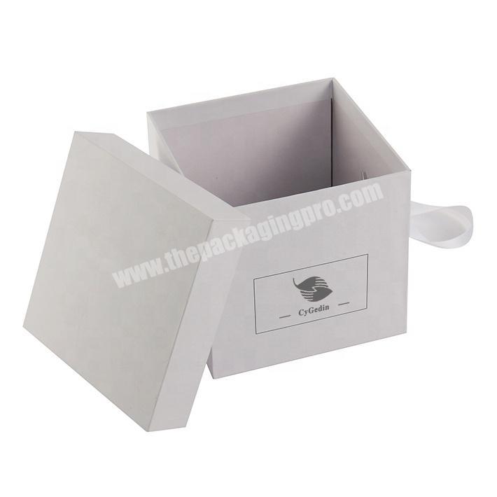 Custom White Recycled Pack for Women Wedding Candy Box Storage Top and Base Box with Lid with Cardboard Paper Paper Board Accept