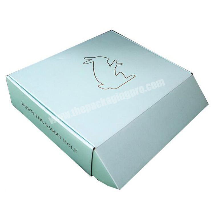 Custom LOGO full color printed cosmetic paper packing box with inner tray divider