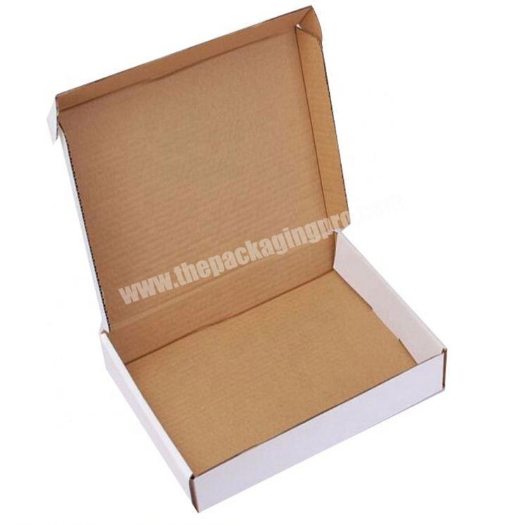Custom printed a4 Size Lamination Corrugated shipping Shoe Box