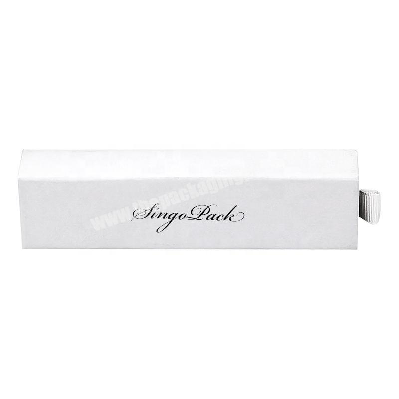 Customized Packaging and Logo Printing Small Product Drawer Personalised Gift Boxes White Color