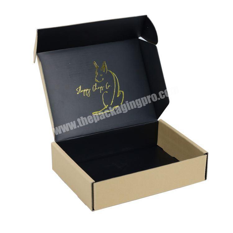 Custom Printed Corrugated Clothing Packaging For Mailing Box