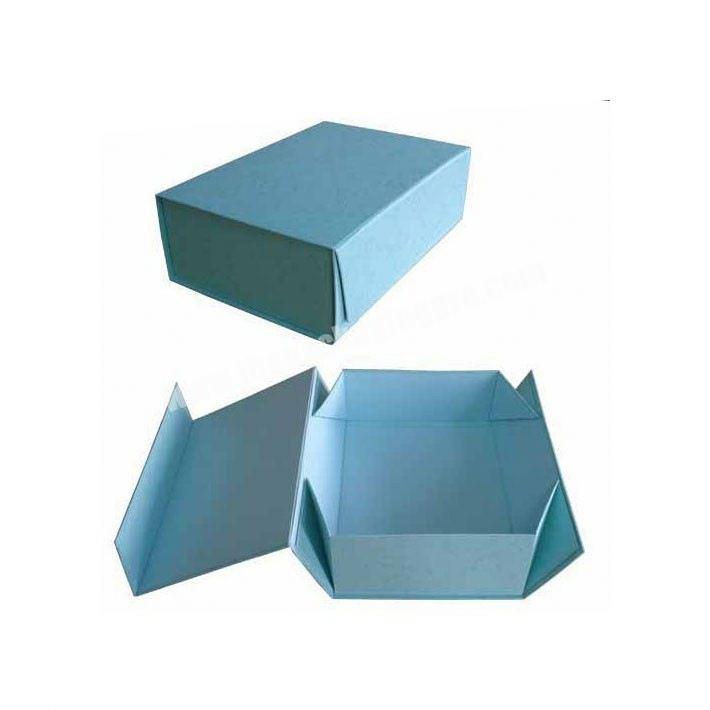 Flat Foldable Magnetic Closure Packaging Box