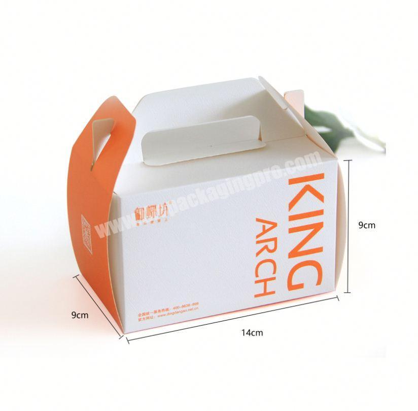 cheap hot sale custom design paper cake packaging box cardboard bento box food corrugated box