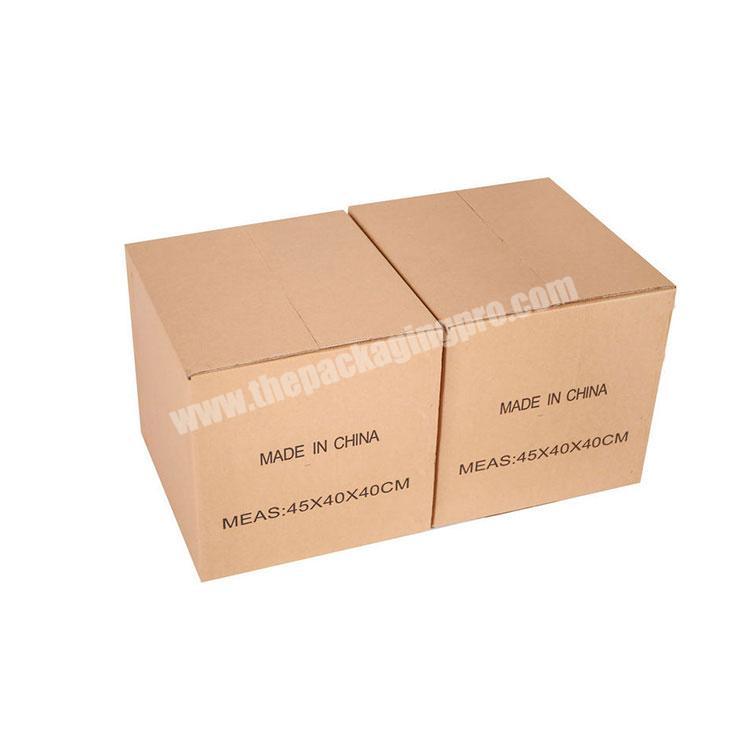 Custom Mailer Print Paper Logistic Packaging Shipping Carton Corrugated Box with high quality
