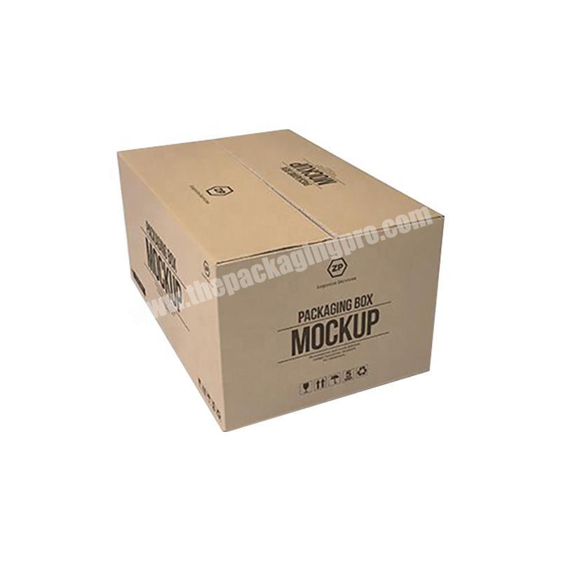 High Quality Custom Brown Moving Corrugated Mailer Carton Paper Shipping Box for Mailing