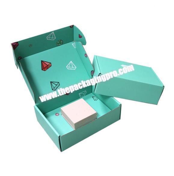 Manufacturer colorful printed  christmas  mailer gift  boxes corrugated  shirt packaging box shipping boxes with custom logo
