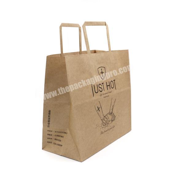 New 2019 foldable advertising paper shopping bag for wholesale