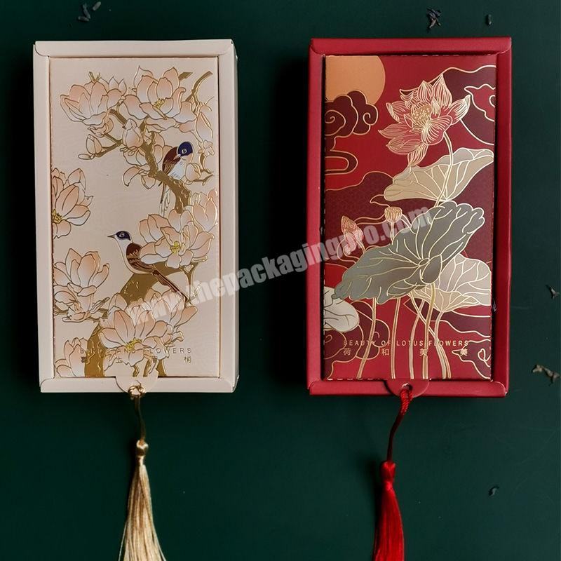 Chinese Style Cardboard Gift Box For Valentine's Day/Thanks Giving Day Packing Chocolate/Cosmetic