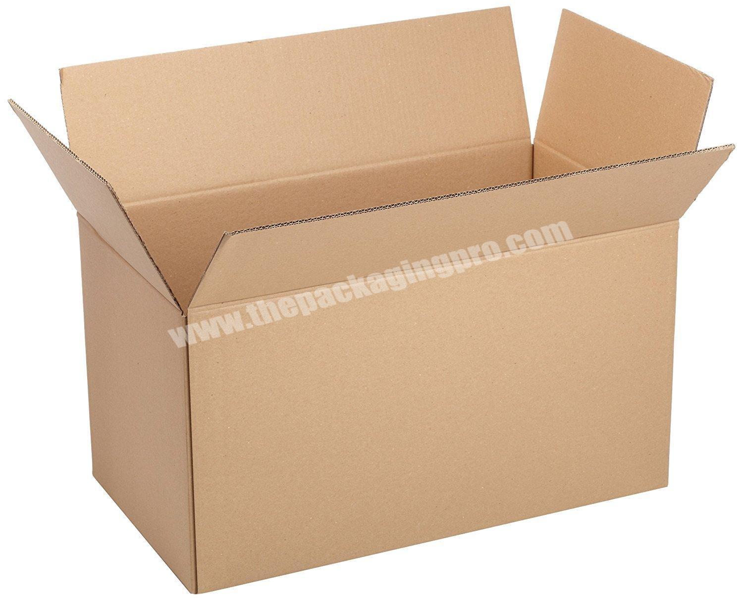 Wholesale Manufacturer 100% Recycled Brown Corrugated Carton, Custom Corrugated Cardboard Box