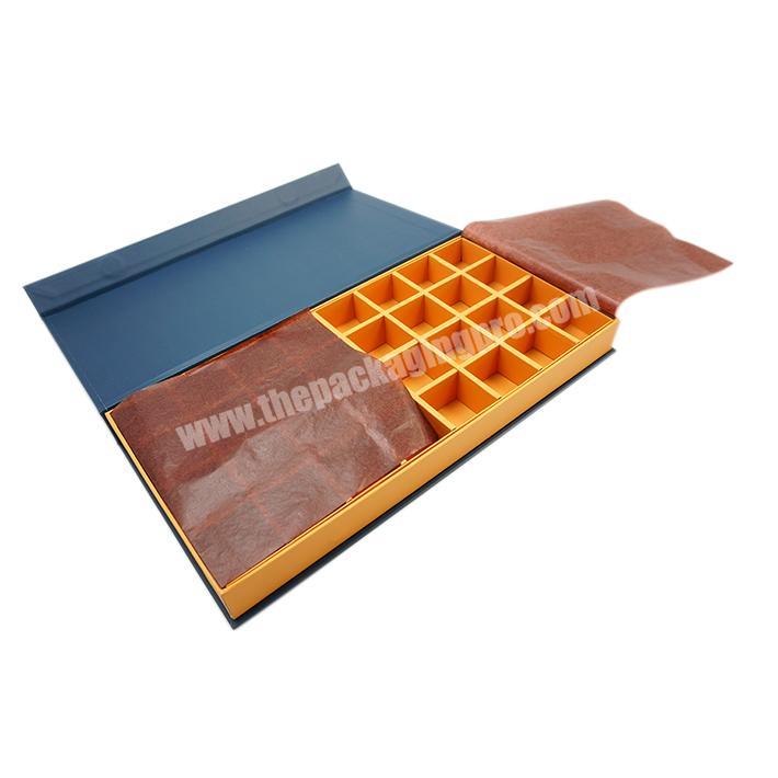 Customized Magnetic Closure Cardboard Chocolate Candy Packaging Gift Boxes