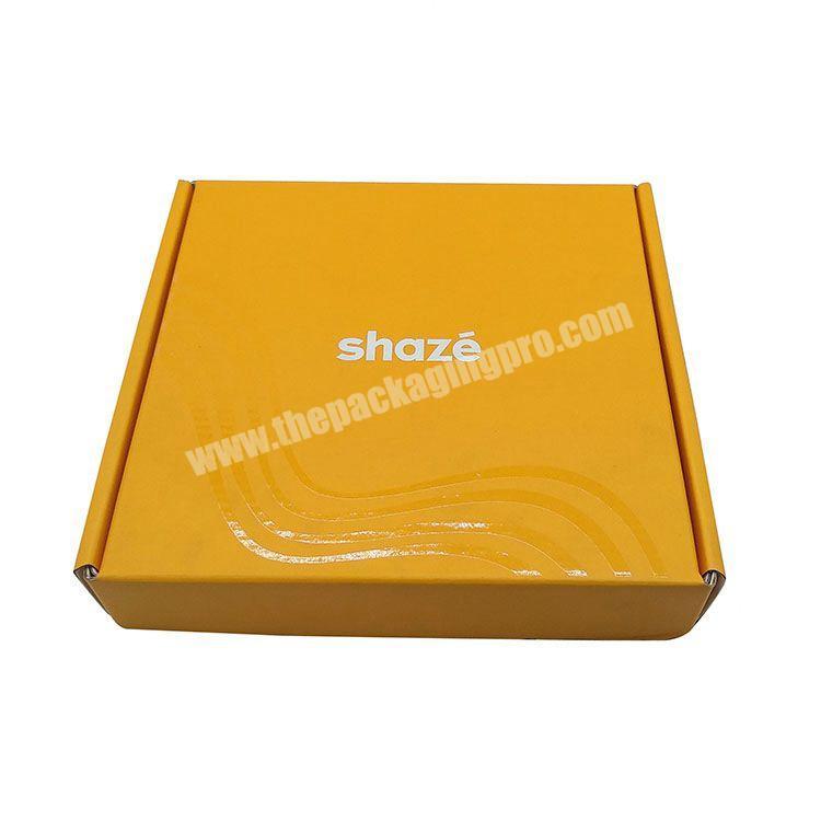 Custom printed compostable shipping box