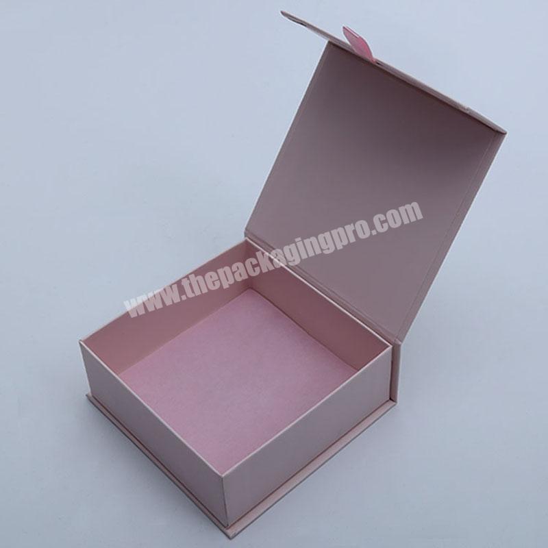 Ko01 Custom Paper Jewelry Packaging Magnetic Gift Box Wholesale