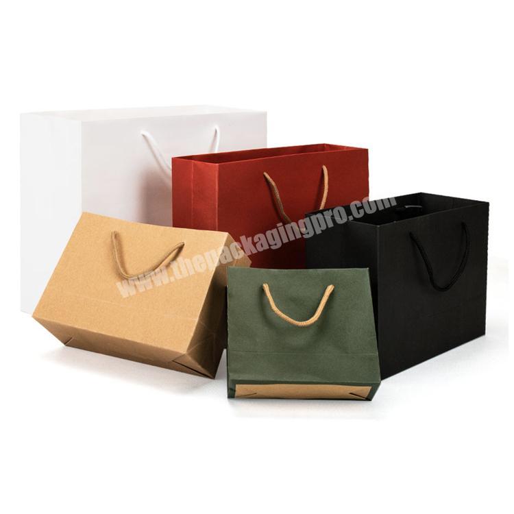 Wholesale high quality Custom Color Oem Customised Shopping Logo Paper Bag