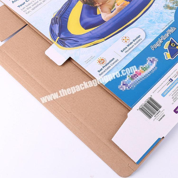 Custom Logo Carton Corrugated Box with high quality Used for baby product packaging