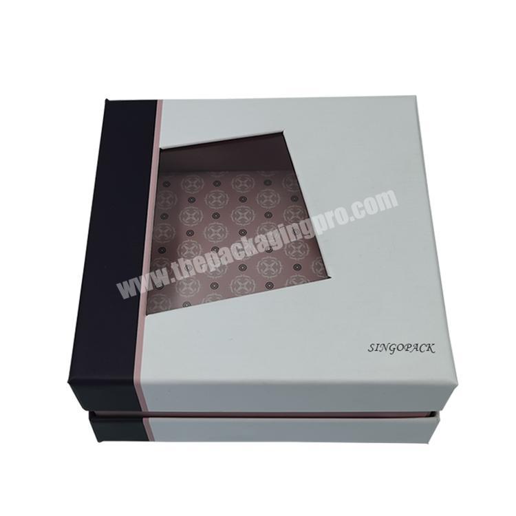 2020 Latest Product High Cost-Effective Top Standard Cardboard Box With Clear Lid