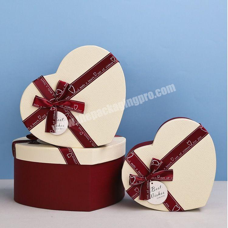 Warehouse Large Stock Heart Shape Gift Box For Valentine's Day/Thanks Giving Day /Holidays