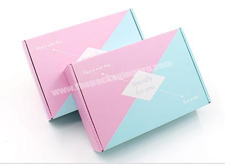 Wholesale foldable colored printing paper storage box cupcake shipping  packaging box
