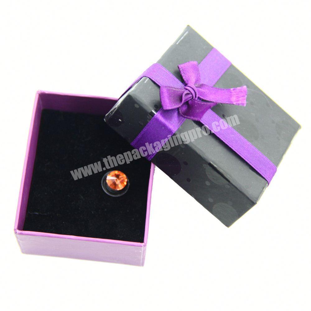 2020 professional custom luxury jewelry gift packing paper box