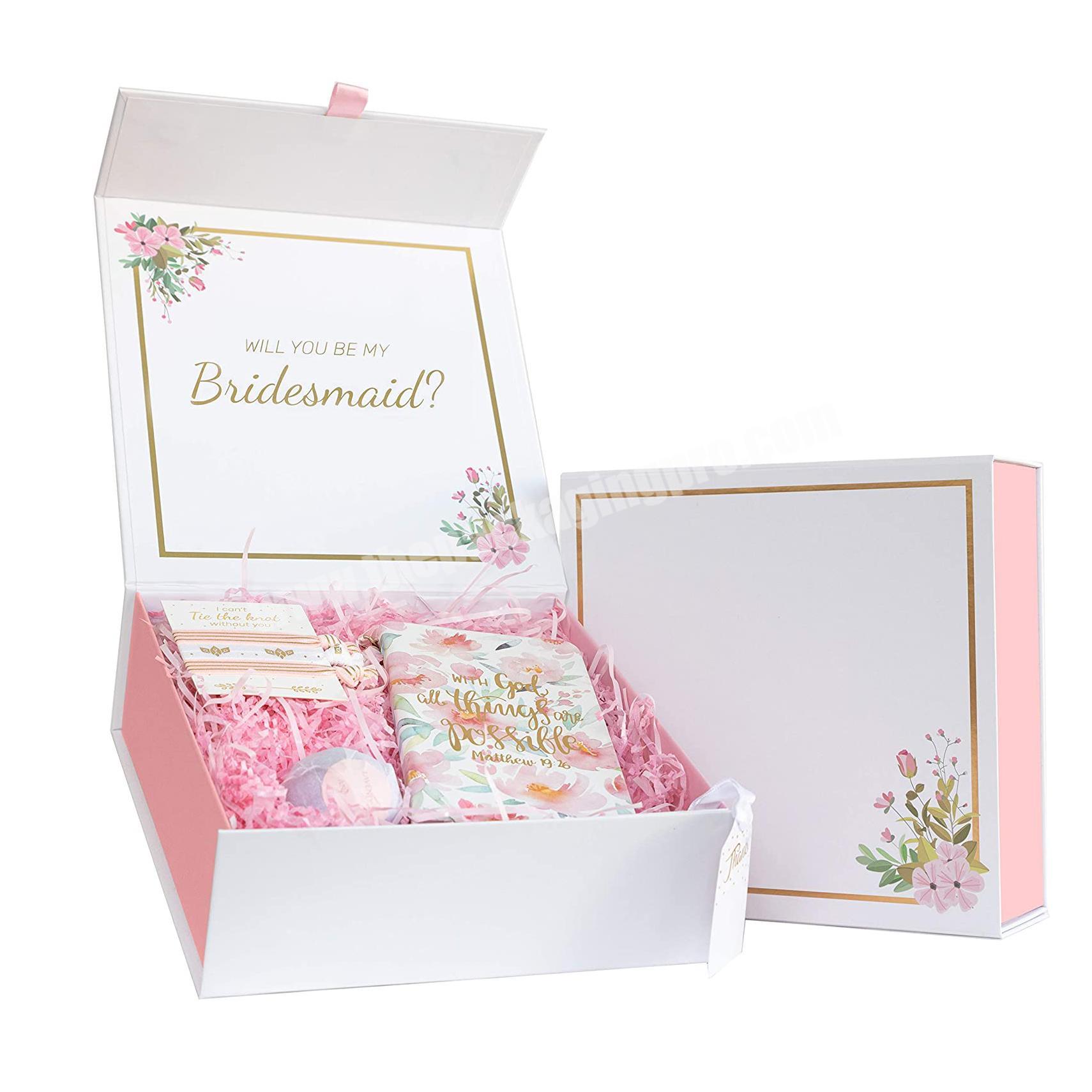 Luxury Custom Rigid Cardboard Gold Foiled Cosmetics Makeup Gift Set Packaging Box
