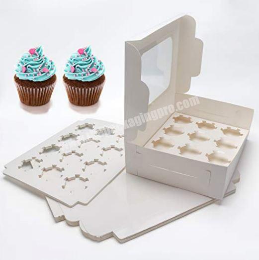china hot sale 6 holder mini cupcake box