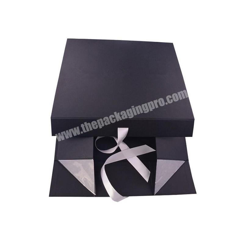 Different Size Cardboard Mixed Color Printing Shopping Rigid Wholesale Promotional Black Gift With Liquor Box Magnetic