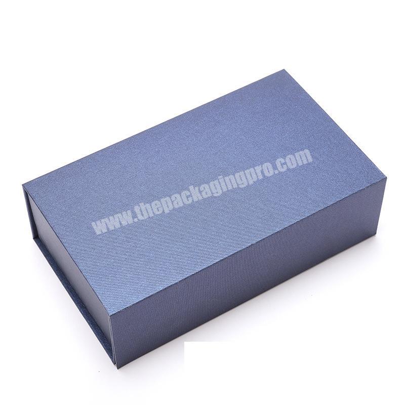 Printed Colored Matt Lamination Wine Magnetic Rigid Custom Design Cardboard Paper Foldable Packaging Box Folding Magnet Shenzhen