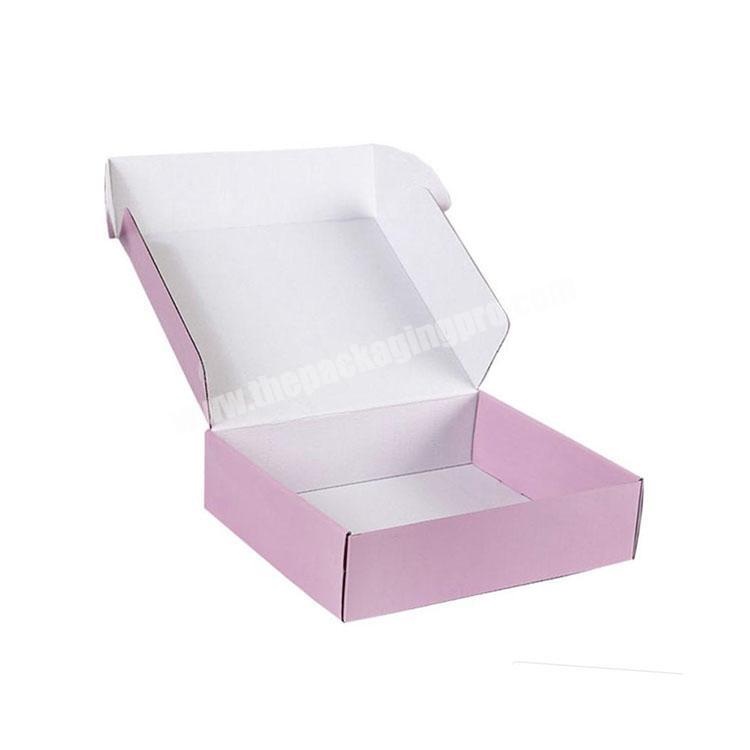 Corrugated White Hot Stamping Gold Silver Toy Tuck Flap Packaging Two Open Door Custom Design Cardboard Jewelry Hemp Paper Box