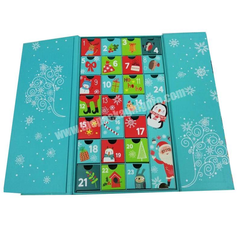 2021 custom advent calendar box Christmas chocolate box