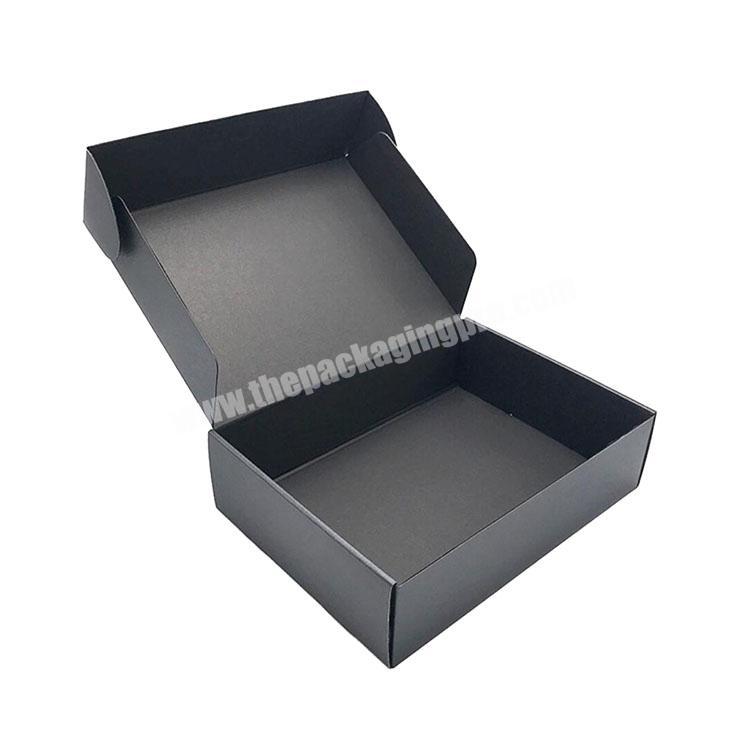 Black Hot Stamping Gold Silver E-commerce Tuck Flap Packaging Sliding For Underwear Wristwatch Premium Hard Paper Box