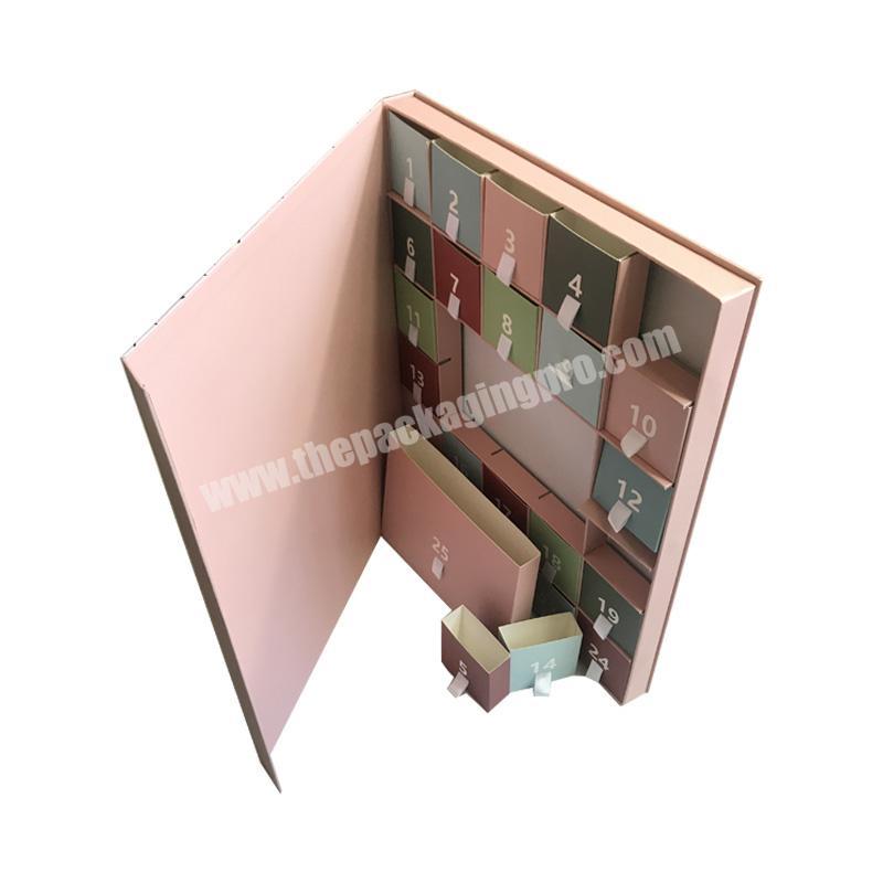 High-quality factory design with custom single door calendar box advent calendar box cosmetic