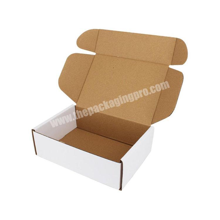 Hard Brown Hot Stamping Gold Silver E-commerce Tuck Top Folding Carton For Frozen Meat Cardboard Box Es Packaging