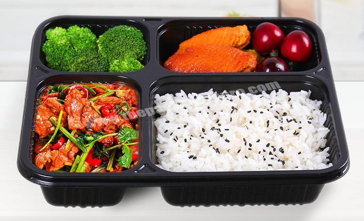 plastic disposable food containers lunch boxes bento boxes takeaway box food  container for fast food