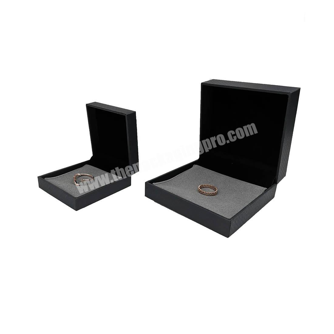 Factory wholesale Small Jewelry Box black earrings box custom packaging