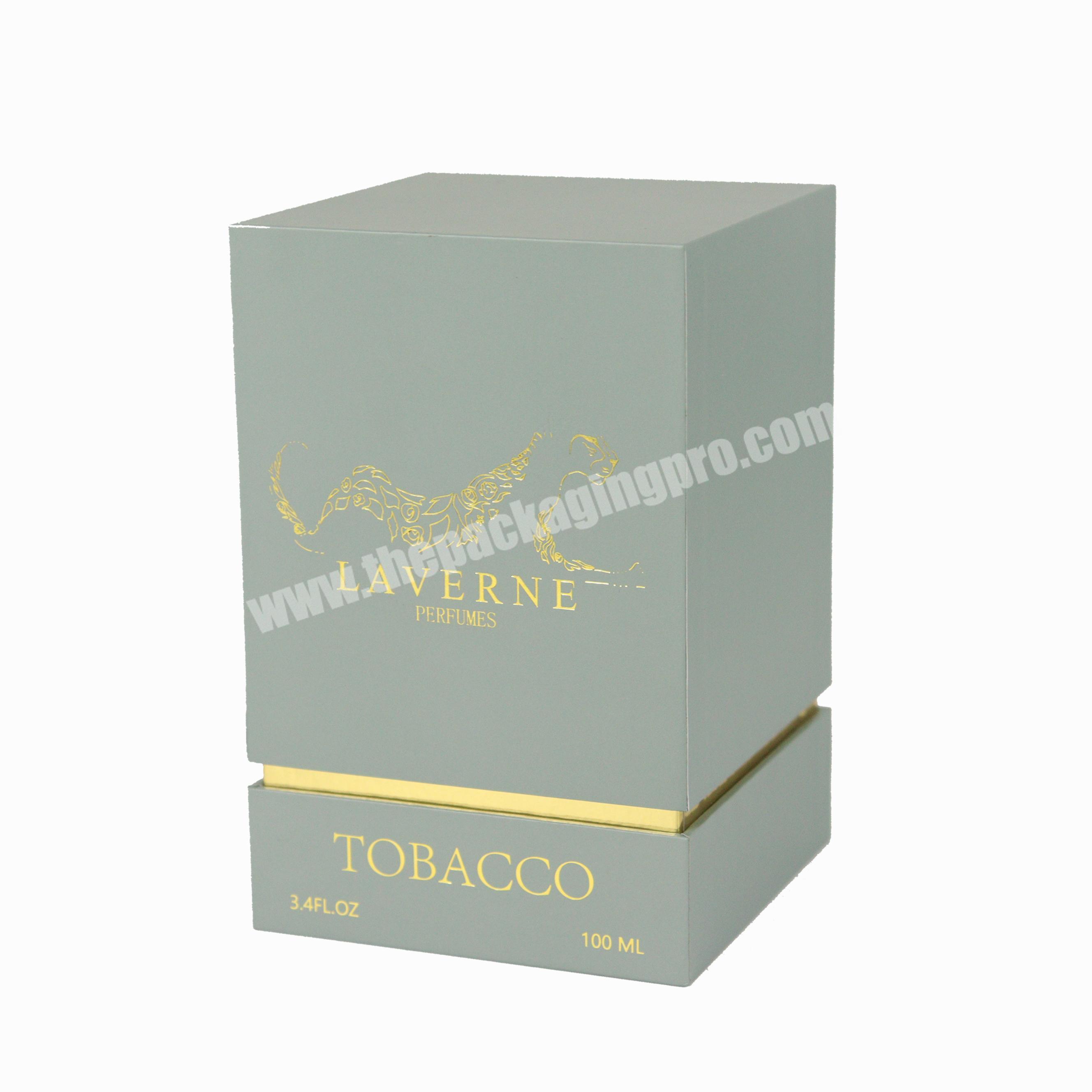 Square perfume empty box wholesale gift boxes with EVA perfume storage box