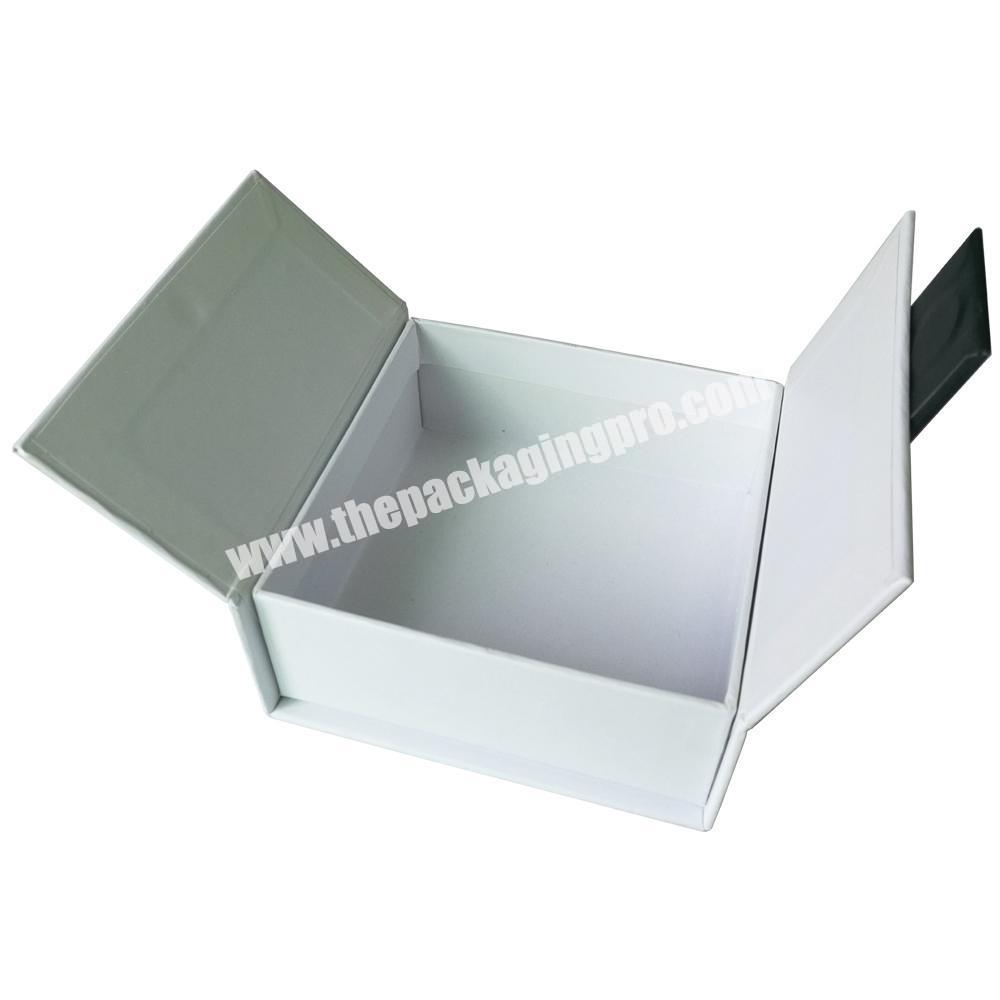 Custom logo magnetic cardboard paper gift box luxury packaging