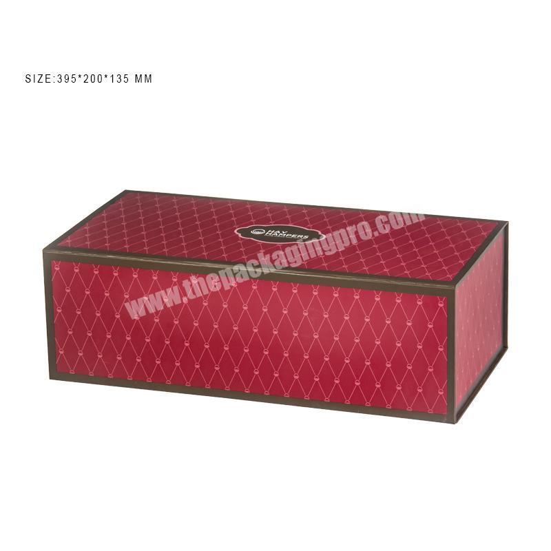 Custom logo luxury paper magnetic gift packaging box cardboard magnetic flap box