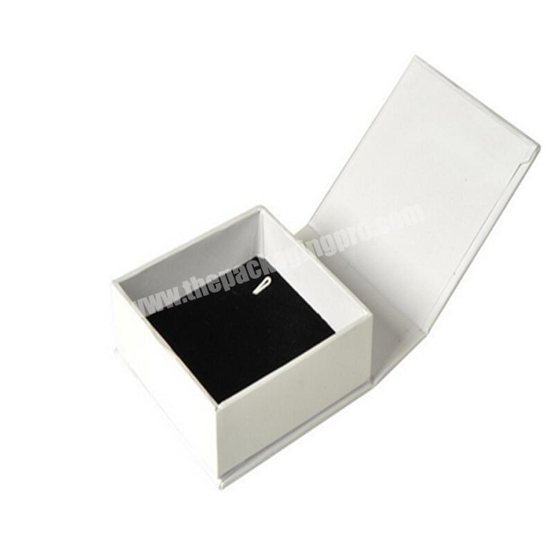 Popular top grade jewelry packaging box with custom logo
