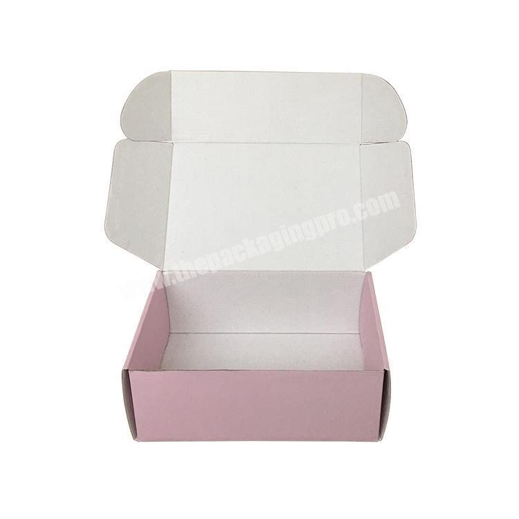Stamping Gold/silver E-commerce Tuck Flap Packaging Mailing With Your Own Logo Carton Supplier Pack Corrugated Kids Craft Box