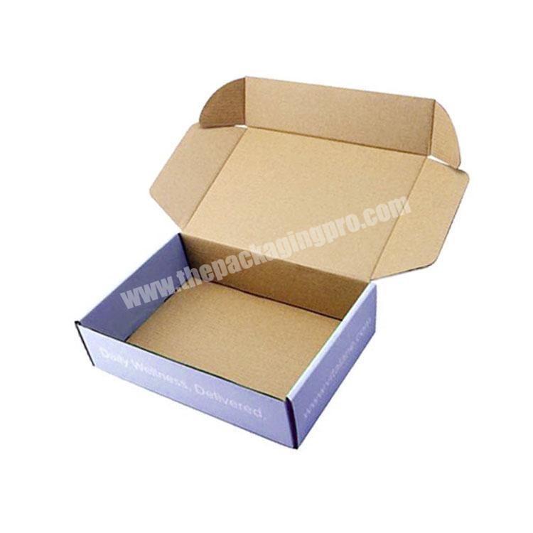 Gift Black Uv Coating Wine Front Tuck Packaging Shipping Paper Cardboard  Mailing Corrugated Frozen Fish Packing