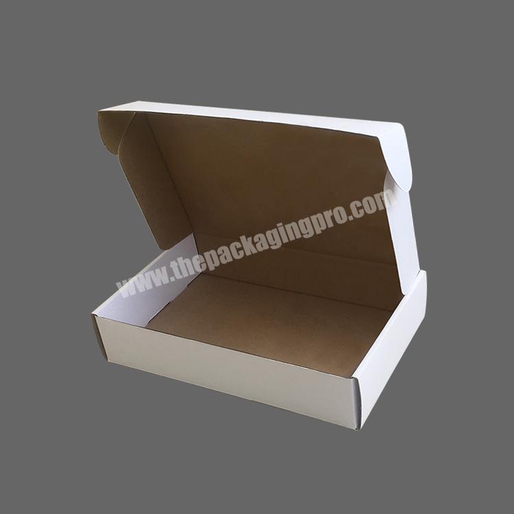 China manufacturer custom shipping cardboard box tuck front hat shipping box