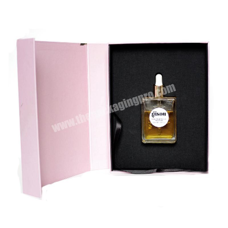 Luxury car fragrance perfume bottle packaging box /50ml women perfume oil gift box