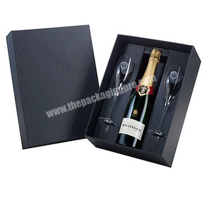 2021 hot sale in Ebay and Amazon  Environmental protection custom  wine bottle packaging box