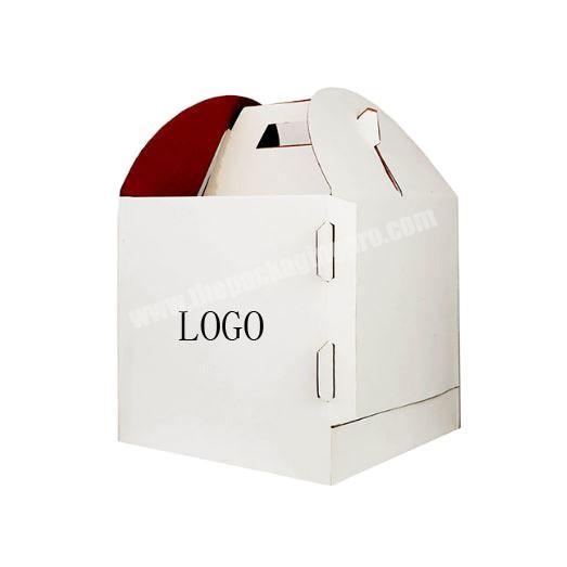 2020 Hot sale custom cake box cupcake box logo design luxury