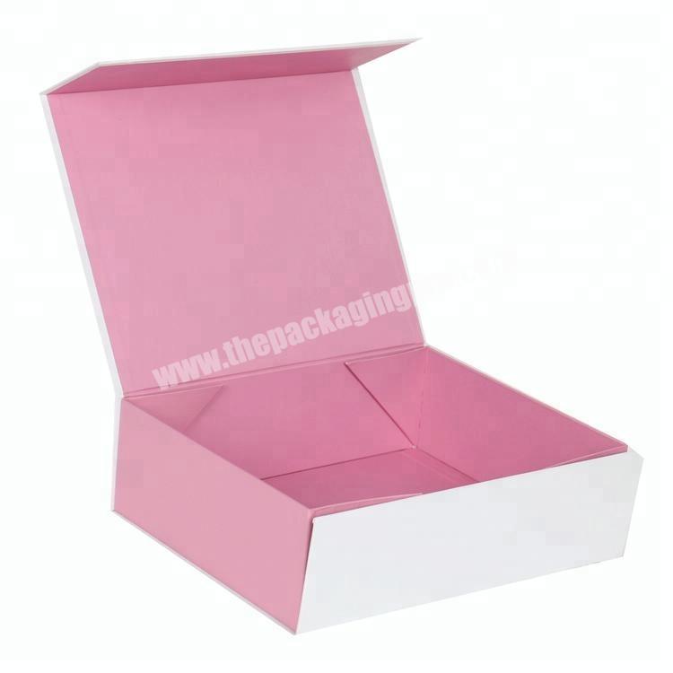 customize folding giftbox with magnetic lid