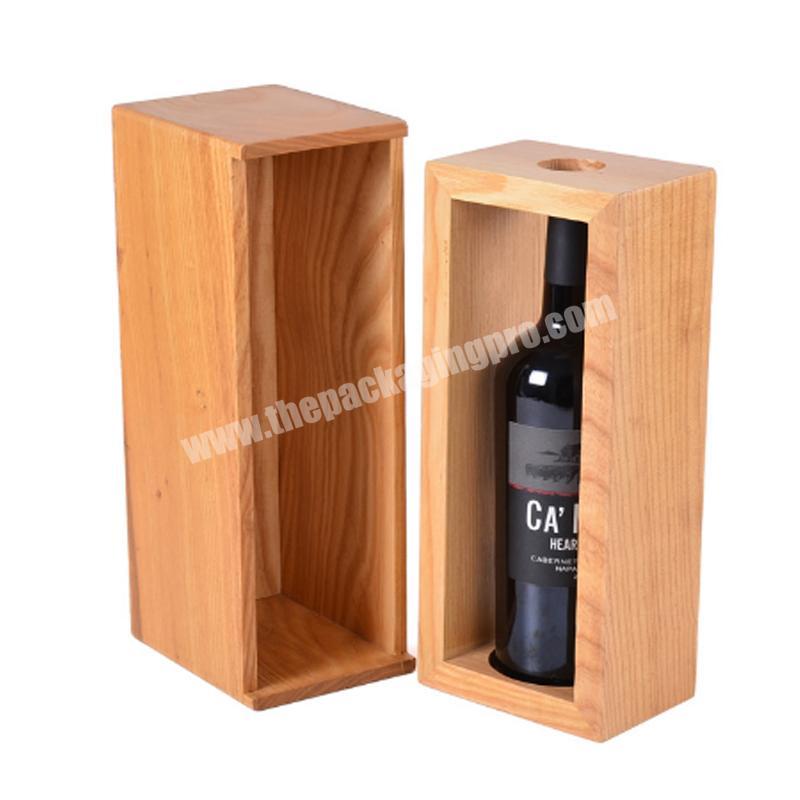 2020 hot sale wood wine gift box with the best price