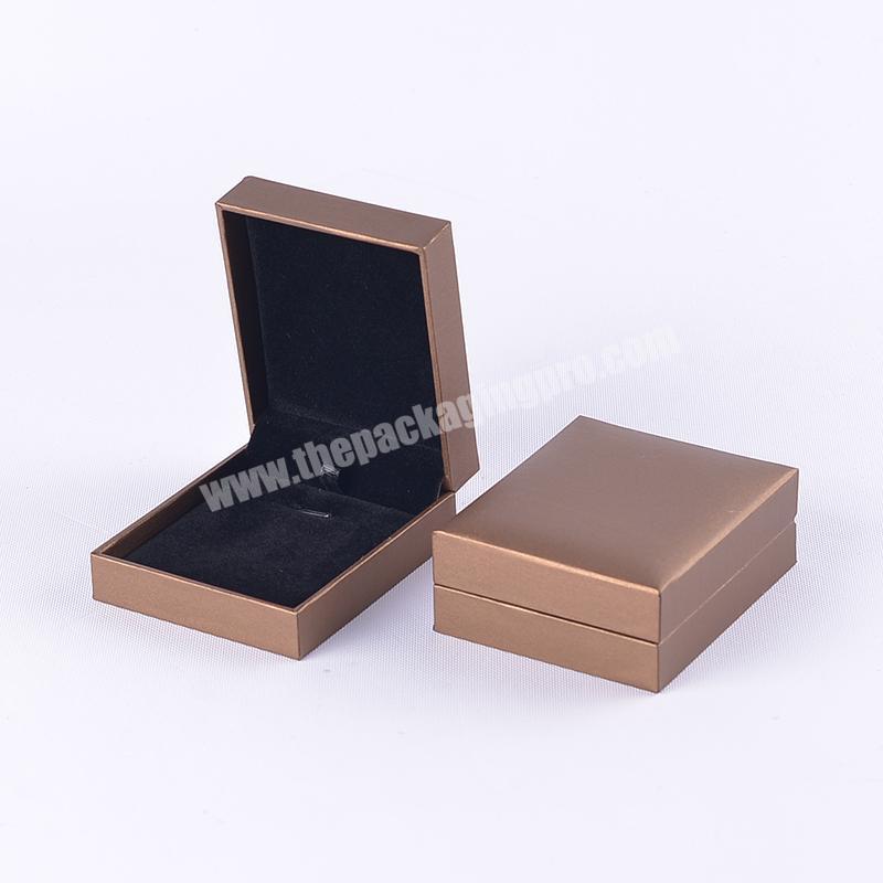 Wholesale Cardboard Black Uv Coating Watch Customized For Jewelry Earring Bulk Velvet Necklace Gift Box